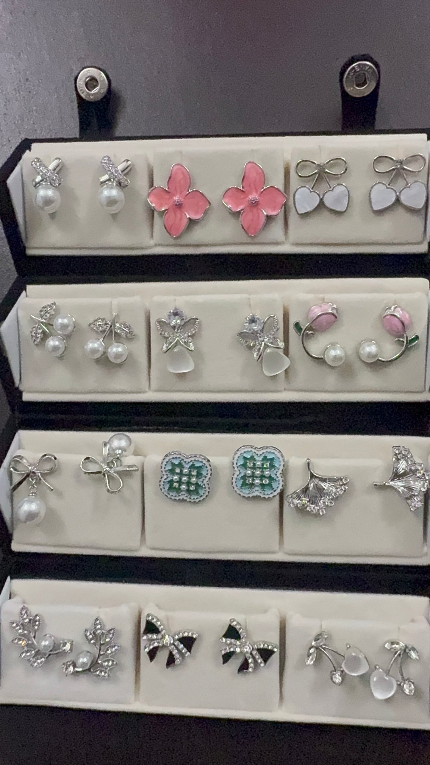 12 PAIR EARNINGS BOX WESTERN EARNINGS