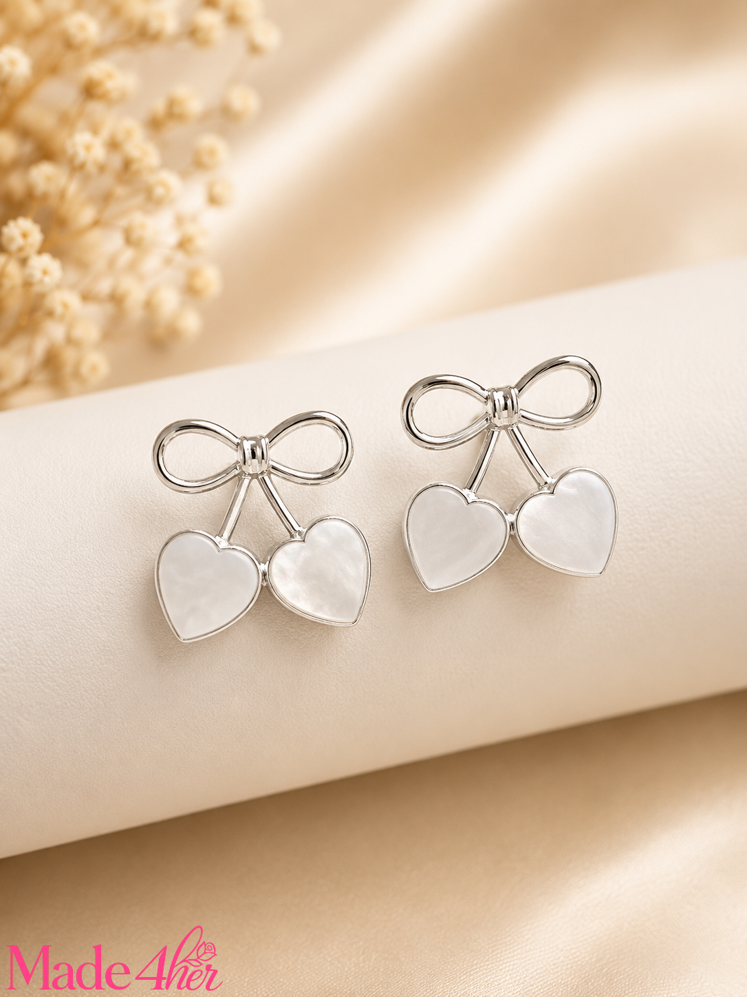Set Of 13 Oxidized Designer Stud Earrings With Folding Jewelry Box
